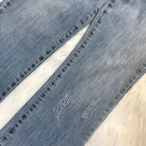 KALI DENIM Distressed Faded Bootcut Jeans - Picture 6 of 8